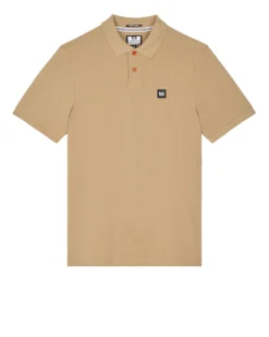 Weekend Offender Caneiros Polo Shirt Cognac Brown