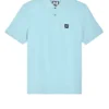 Weekend Offender Caneiros Polo Shirt Saltwater Blue