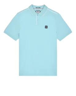 Weekend Offender Astola Polo Shirt Saltwater Blue