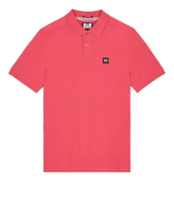 Weekend Offender Brant Polo Shirt Anthurium Pink
