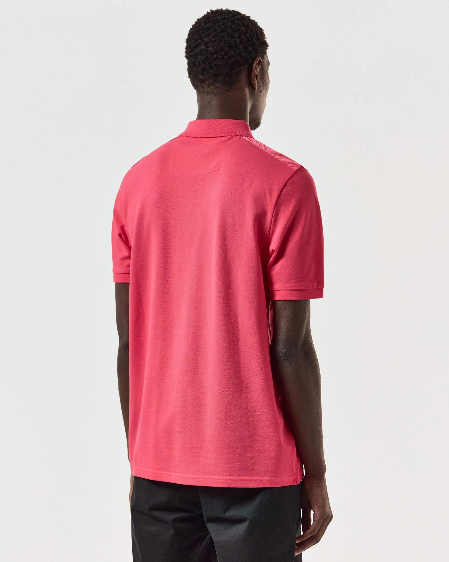 Weekend Offender Brant Polo Shirt Anthurium Pink - Image 4