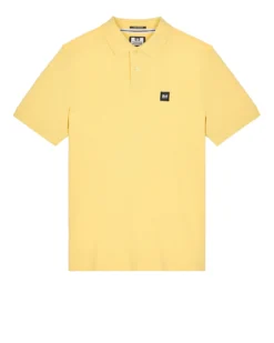 Weekend Offender Brant Polo Shirt Butter Yellow