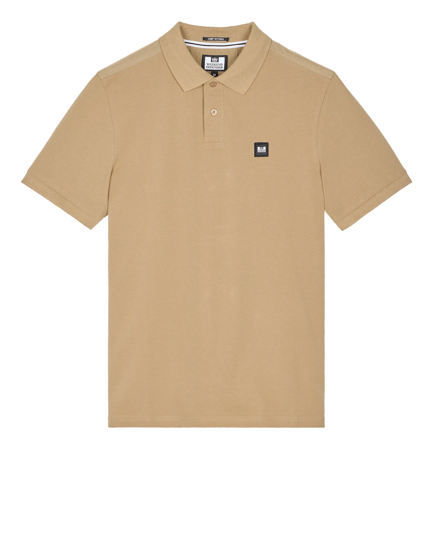 Weekend Offender Brant Polo Shirt Cognac Brown