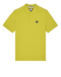 Weekend Offender Brant Polo Shirt Limeish Green