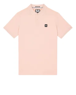 Weekend Offender Brant Polo Shirt Nectar Pink