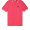 Weekend Offender Levanto Polo Shirt Anthurium Pink/Alabaster