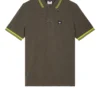 Weekend Offender Levanto Polo Shirt Castle Green/Limeish Green