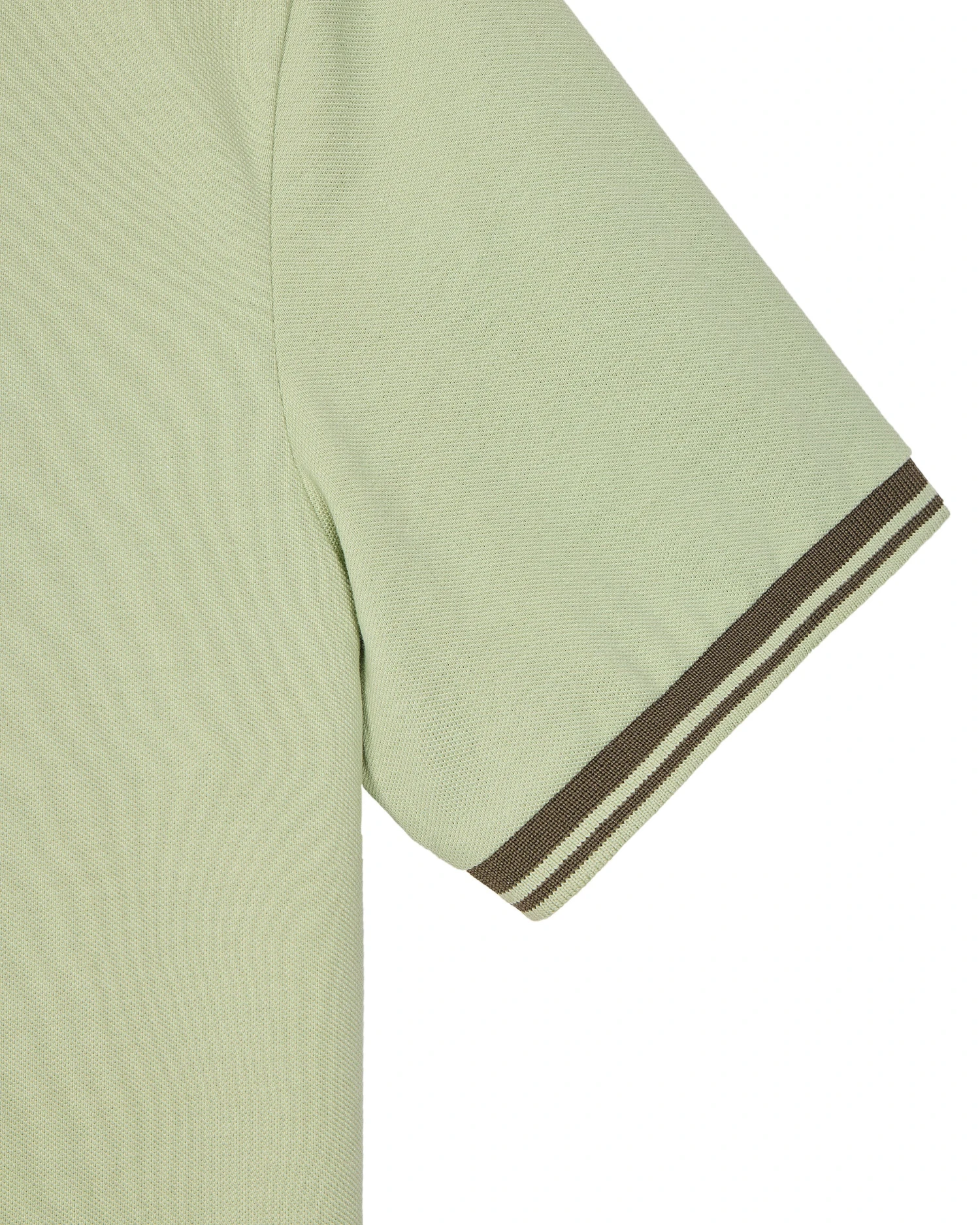 Weekend Offender Levanto Polo Shirt Pale Moss Green/Castle Green - Image 6