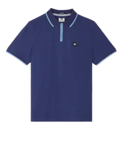 Weekend Offender Shore Polo Shirt Bright Navy