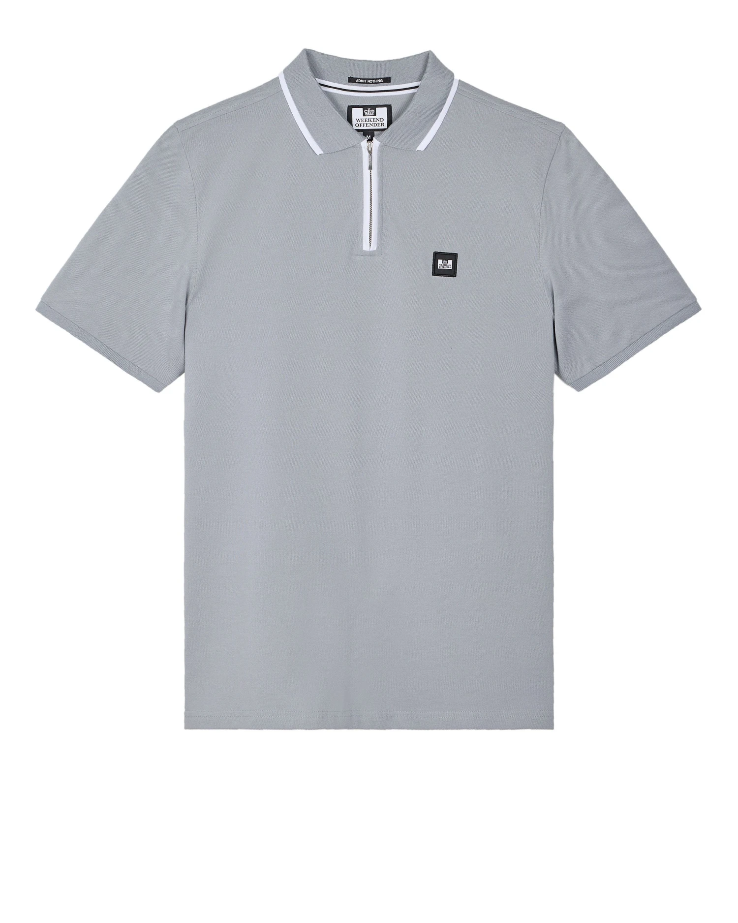 Weekend Offender Shore Polo Shirt Smokey Grey