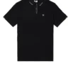 Weekend Offender Rivas Polo Shirt Black/Smokey Grey