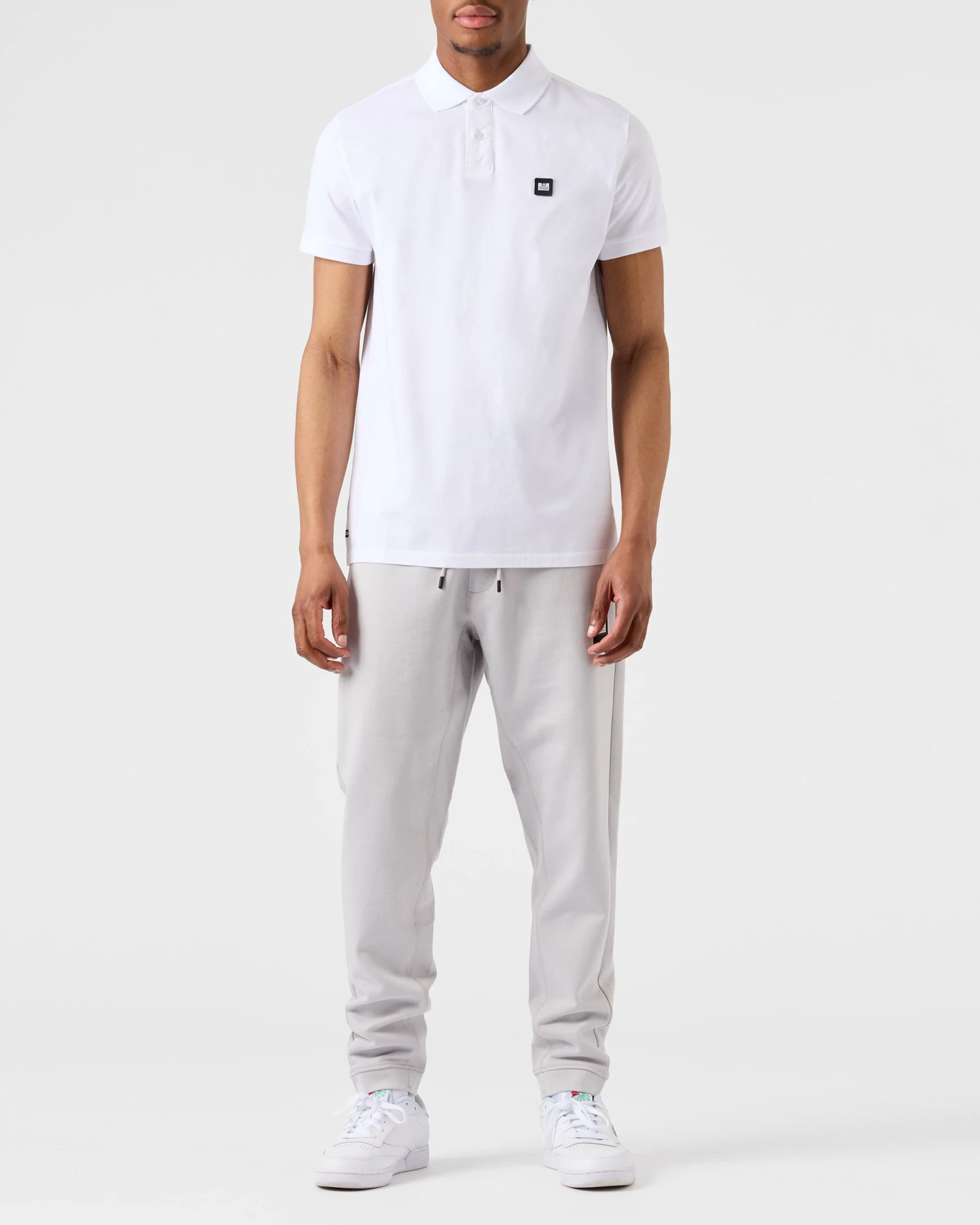 Weekend Offender Monteray Mercerised Polo Shirt White - Image 2