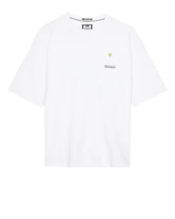 Weekend Offender Aciiid Oversized Graphic T-Shirt White