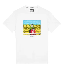 Weekend Offender Eric Graphic T-Shirt White