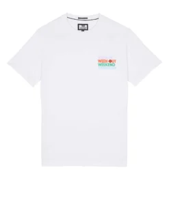 Weekend Offender Week In Week Out Graphic T-Shirt White