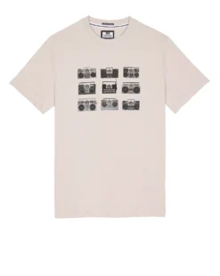 Weekend Offender Boombox Graphic T-Shirt Pumice