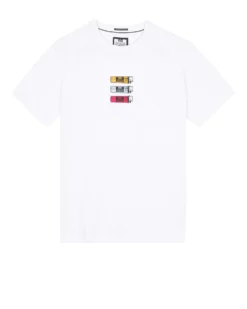 Weekend Offender Clipper Graphic T-Shirt White