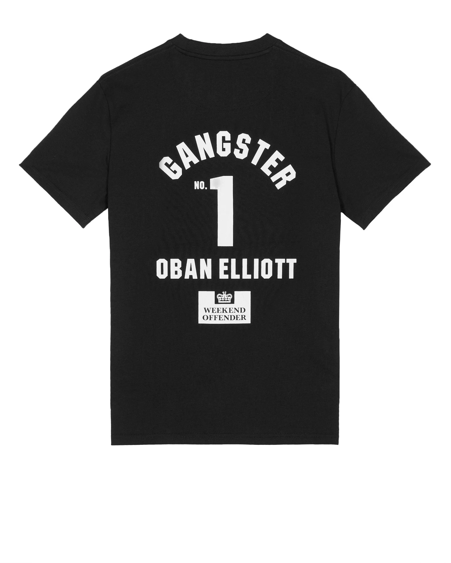 Weekend Offender Oban T-Shirt Black - Image 2