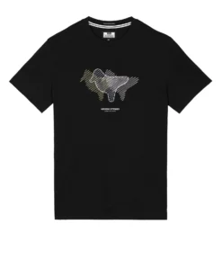 Weekend Offender Gabe Graphic T-Shirt Black