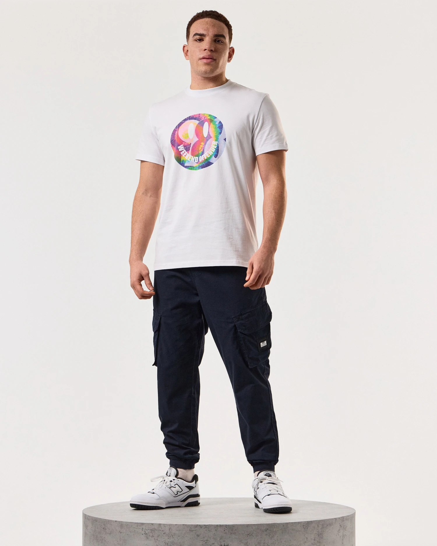 Weekend Offender Pianemo Cargo Pants Navy - Image 2