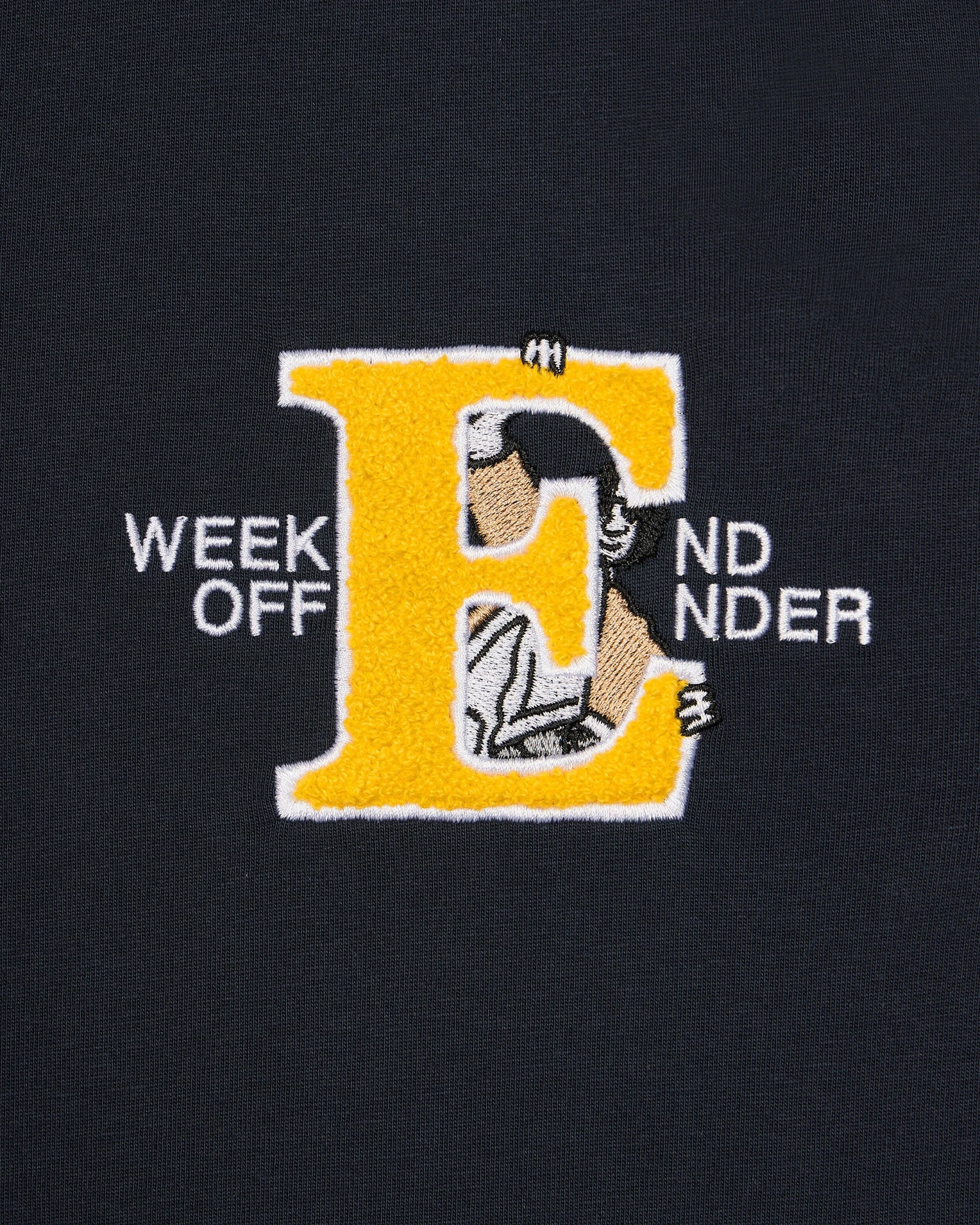Weekend Offender Ryder Graphic T-Shirt Navy - Image 6