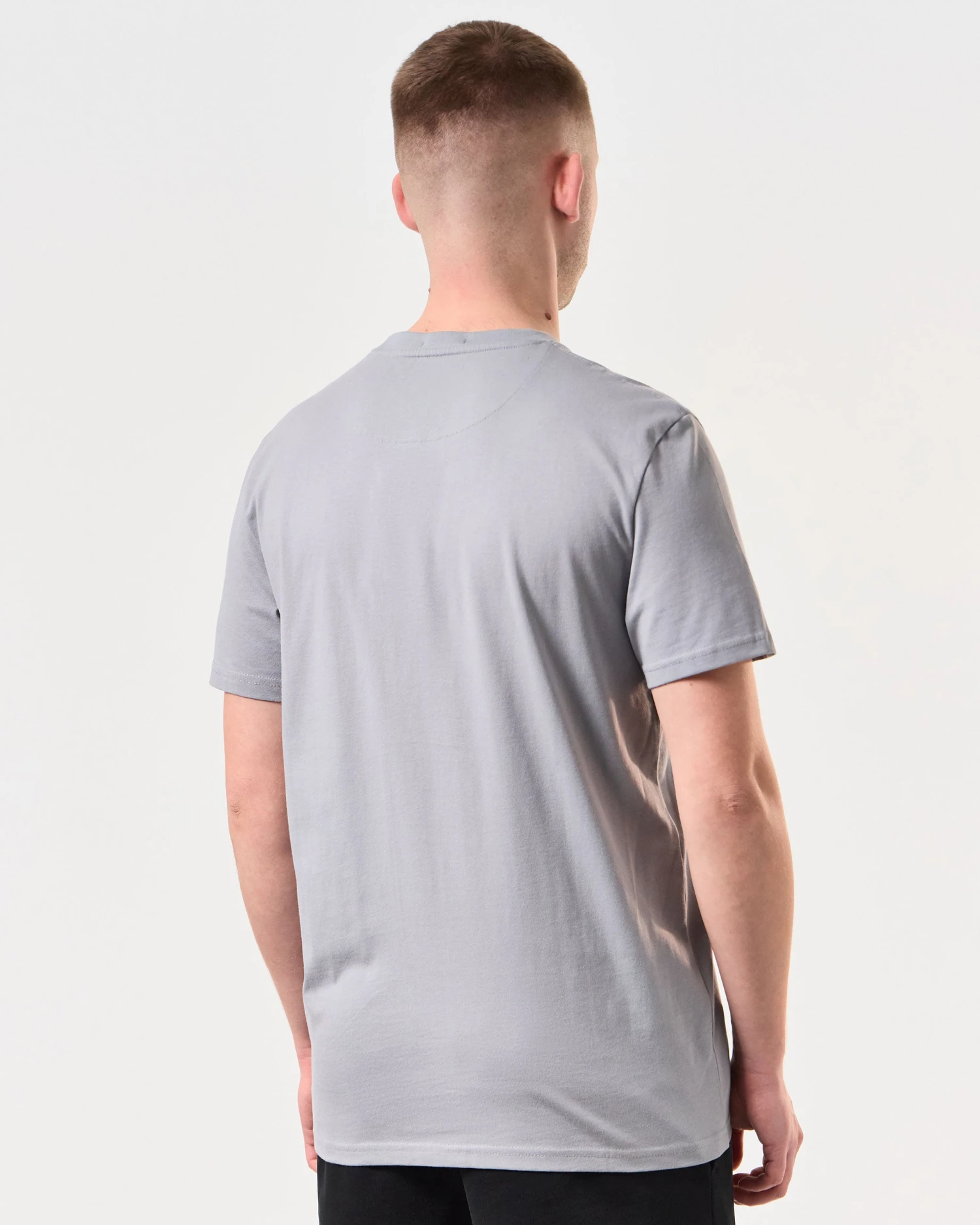Weekend Offender Ryder Graphic T-Shirt Smokey Grey - Image 4