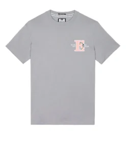 Weekend Offender Ryder Graphic T-Shirt Smokey Grey