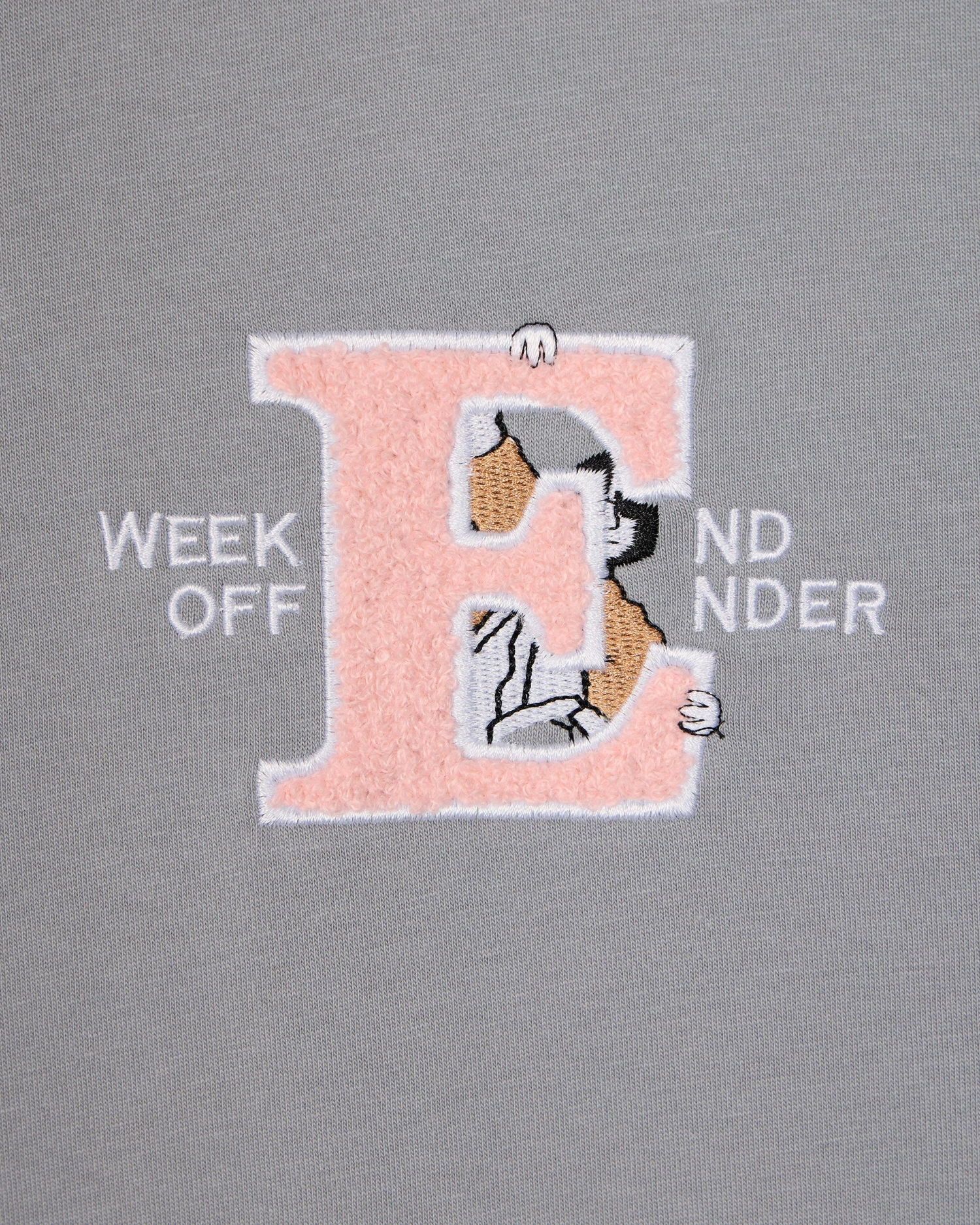 Weekend Offender Ryder Graphic T-Shirt Smokey Grey - Image 6
