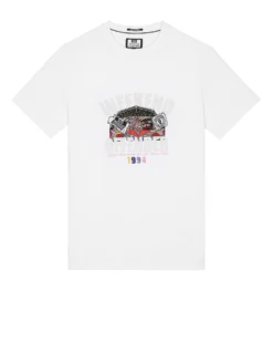 Weekend Offender Pyramid Graphic T-Shirt White