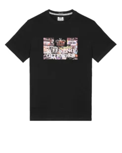 Weekend Offender Keyte Graphic T-Shirt Black