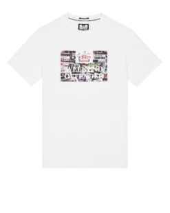 Weekend Offender Keyte Graphic T-Shirt White