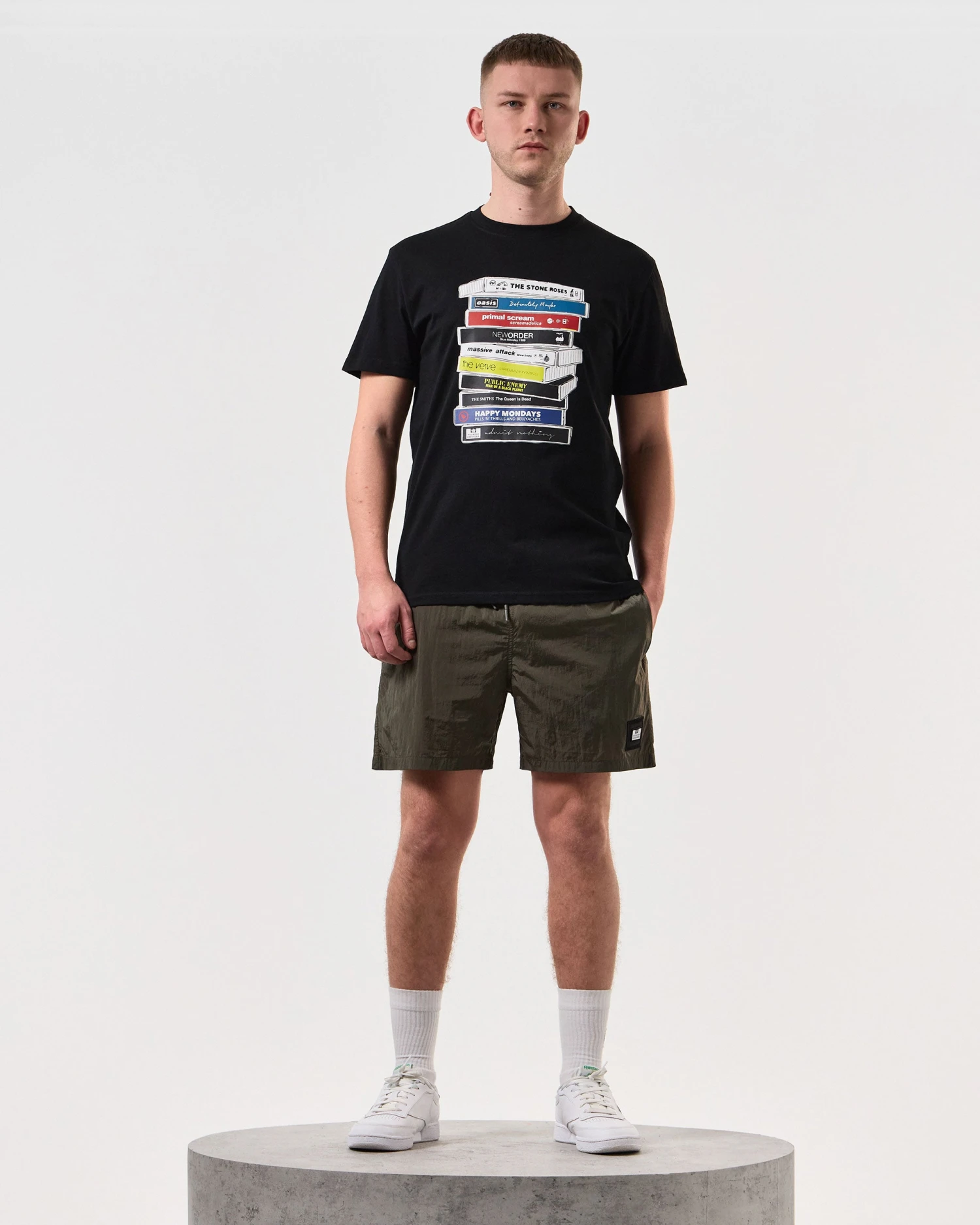 Weekend Offender Stacks Swim Shorts Castle Green - Image 2