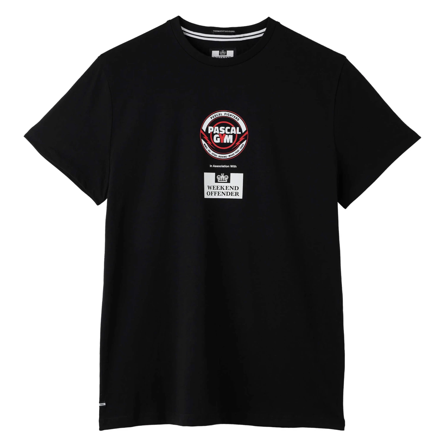 Weekend Offender Pascal Gym Graphic T-Shirt Black