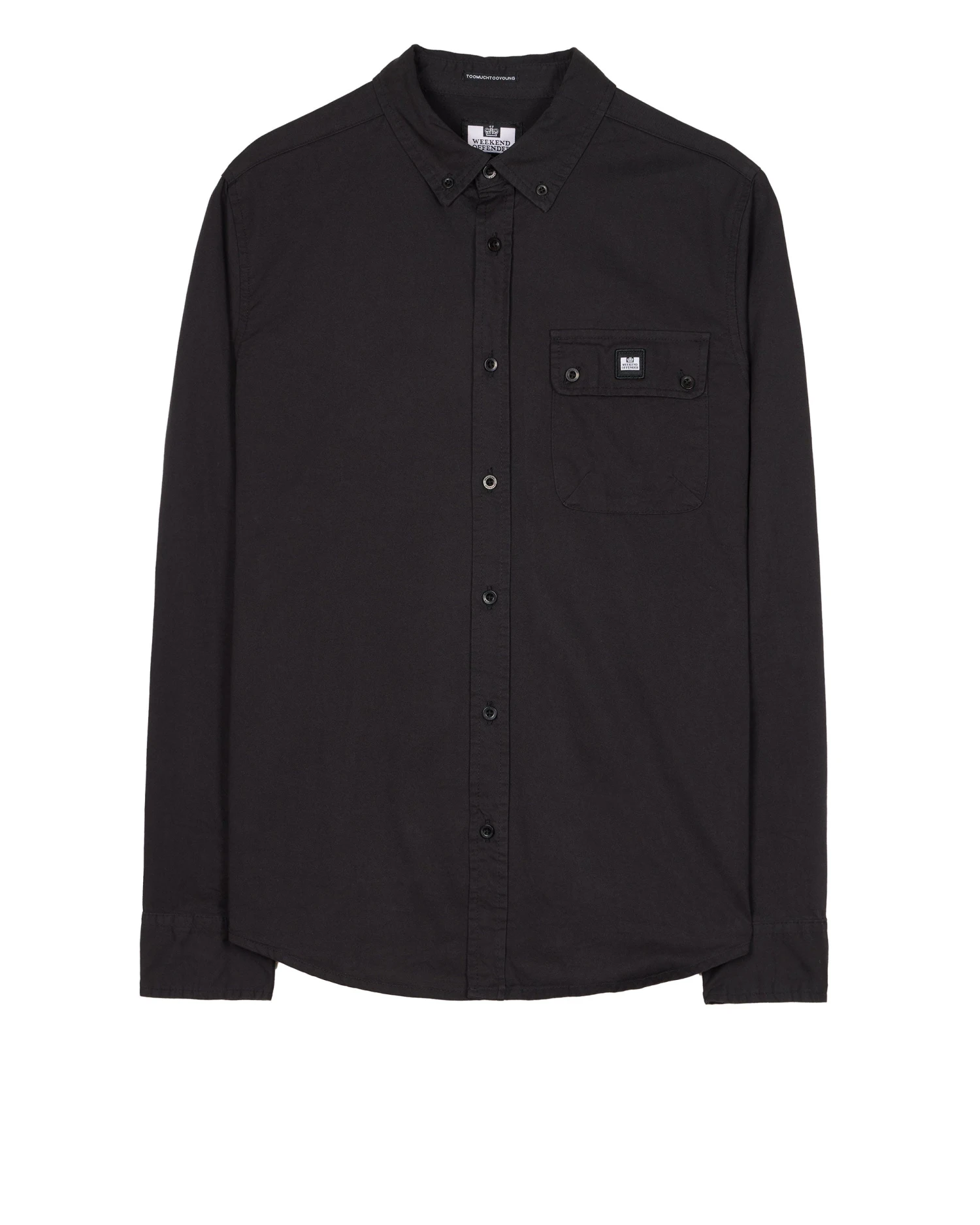 Weekend Offender Postiano Casual Ranger Shirt Black