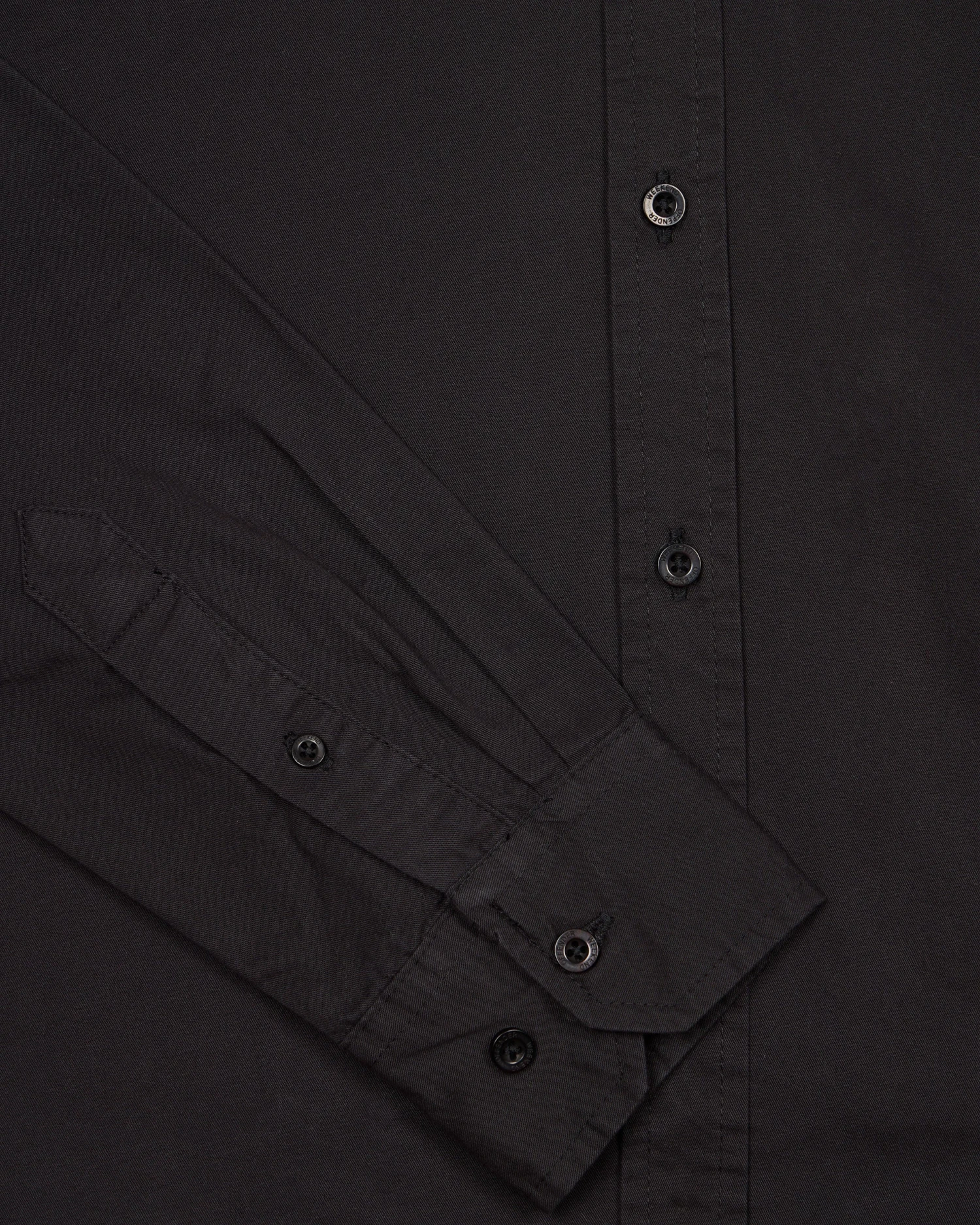 Weekend Offender Postiano Casual Ranger Shirt Black - Image 7