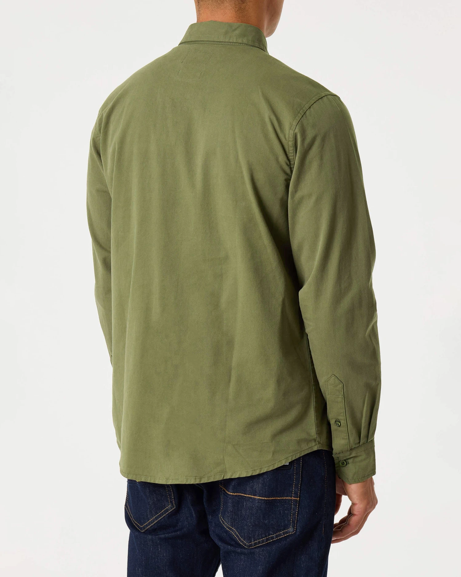 Weekend Offender Postiano Ranger Shirt Dark Khaki - Image 4