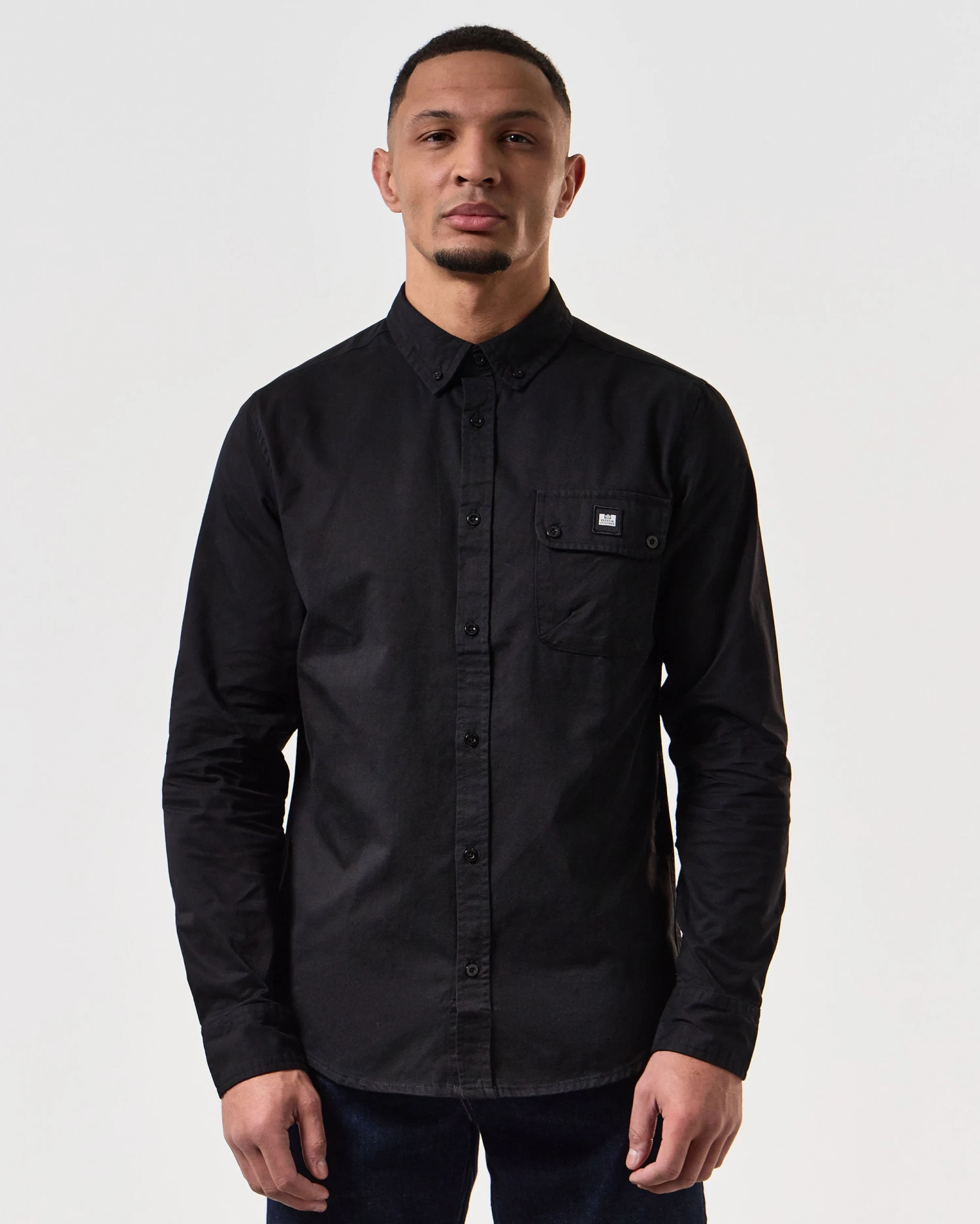 Weekend Offender Postiano Casual Ranger Shirt Black - Image 3