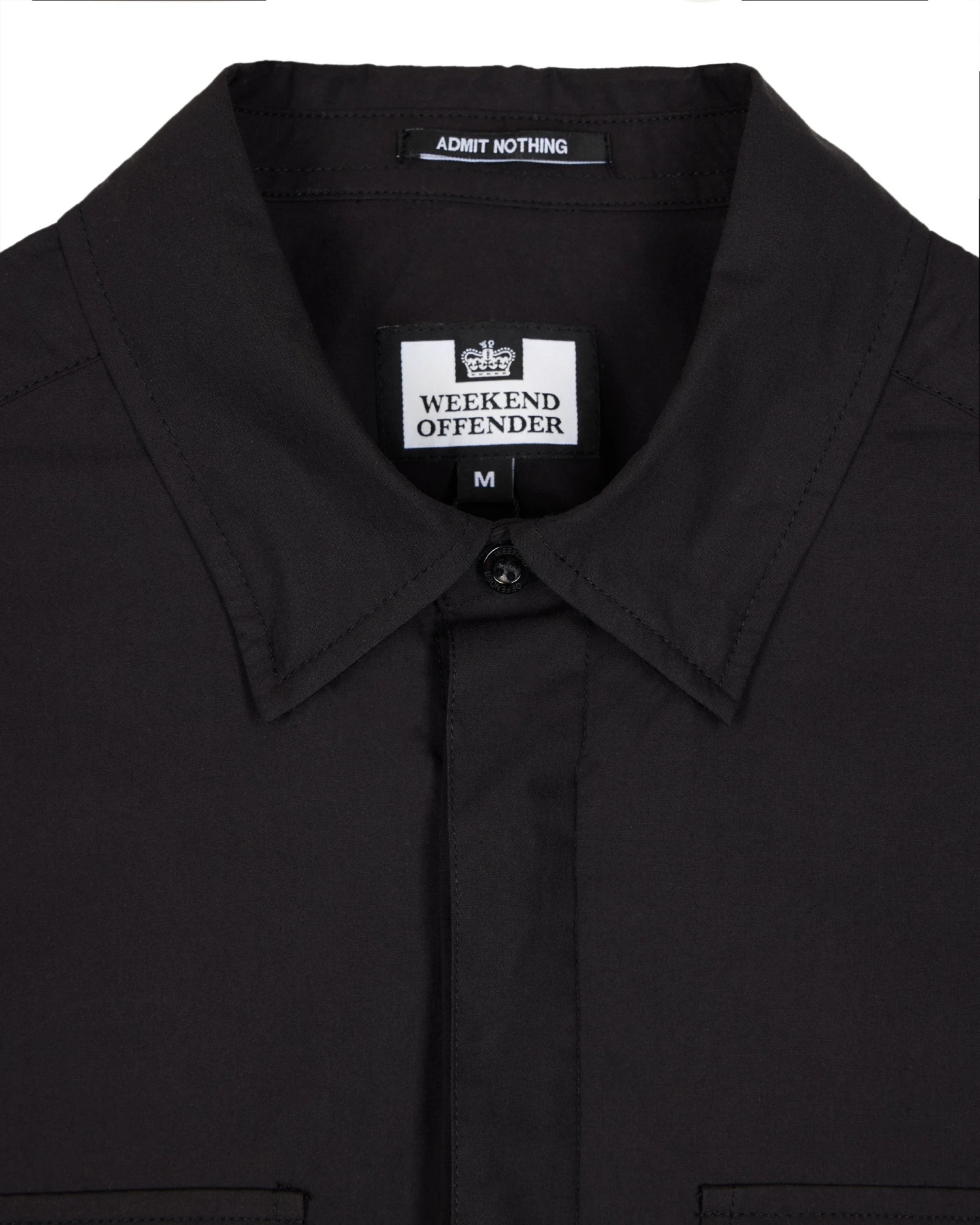 Weekend Offender Janeret Shirt Black - Image 5