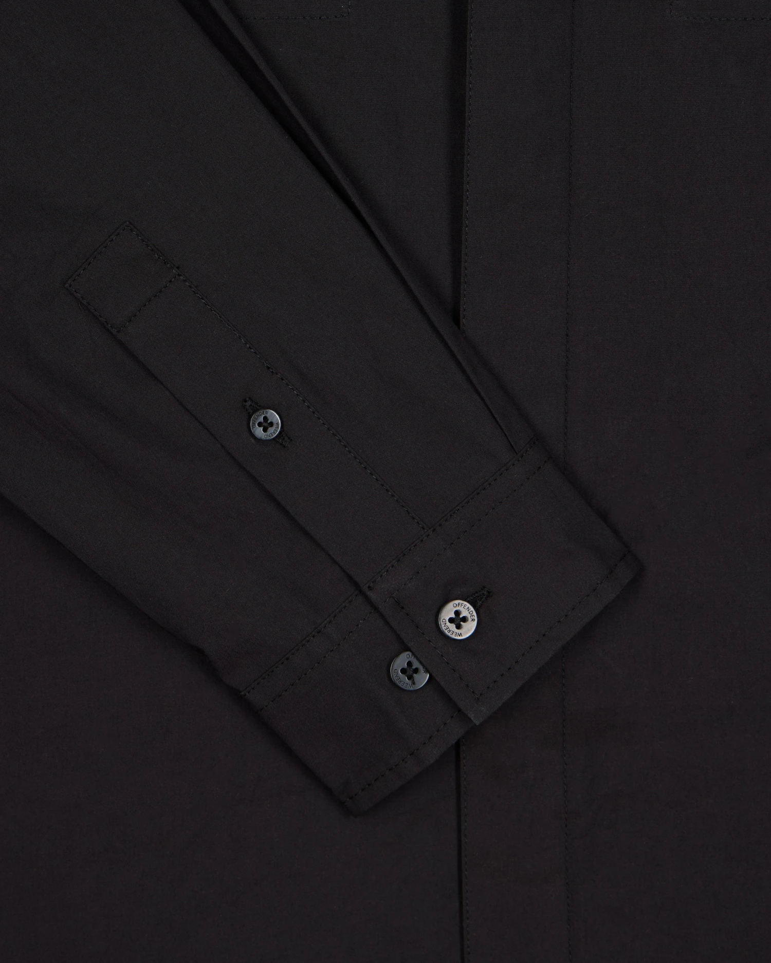 Weekend Offender Janeret Shirt Black - Image 7