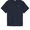 Weekend Offender Barboza Poplin Shirt Navy