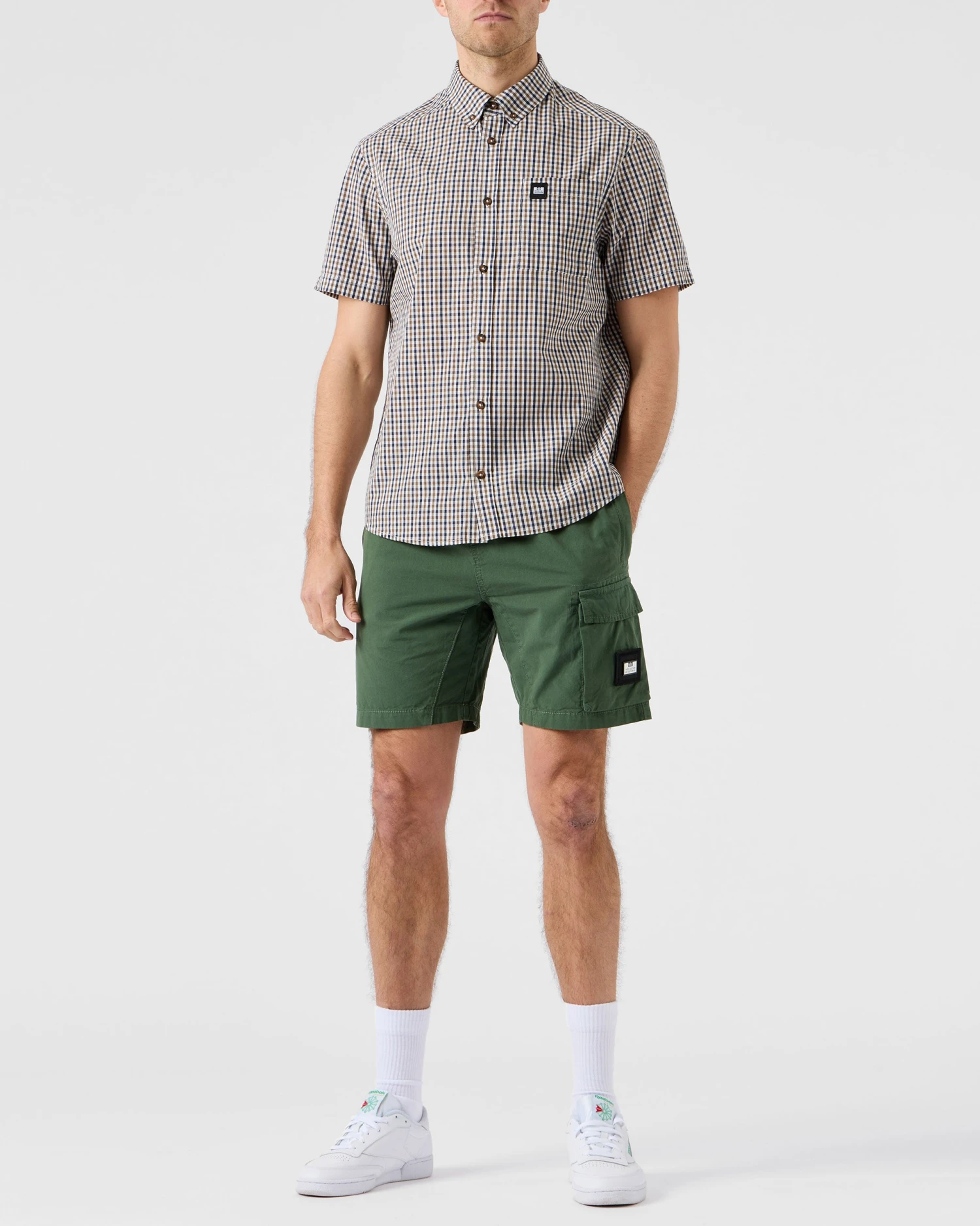 Weekend Offender Joyce Poplin Shirt House Check - Image 3