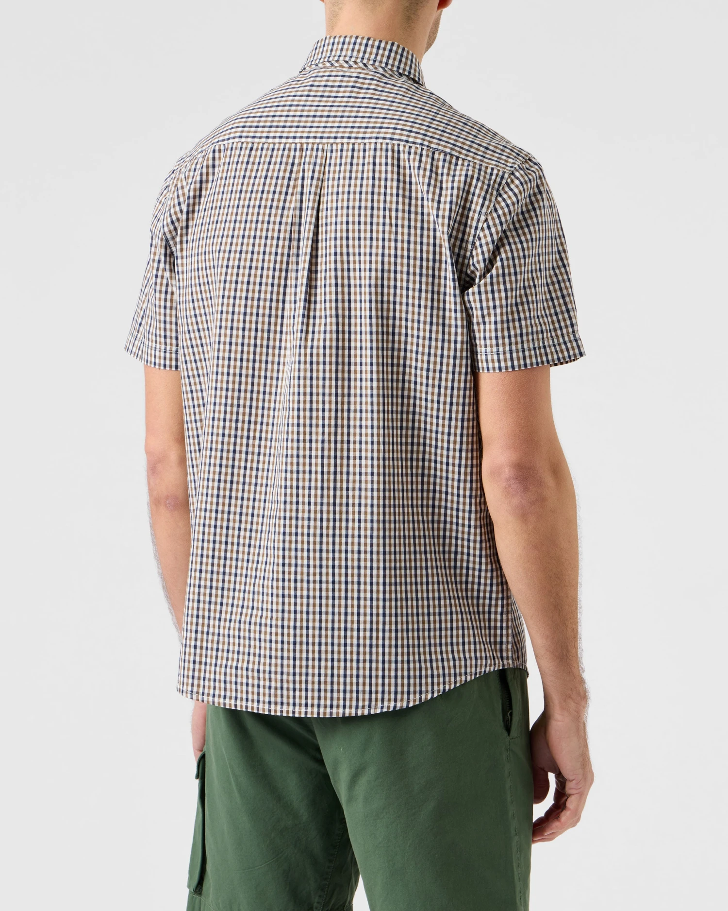 Weekend Offender Joyce Poplin Shirt House Check - Image 4