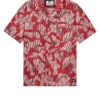 Weekend Offender Monuriki Shirt Blaze Red Rain Camo