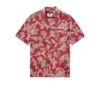 Weekend Offender Kids Monuriki Camo Shirt Blaze Red Rain Camo