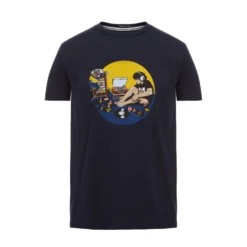 Weekend Offender Hand Of God Graphic T-Shirt Navy