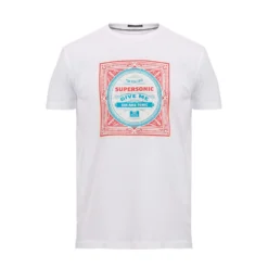 Weekend Offender Supersonic Graphic T-Shirt White