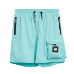 Weekend Offender Sunrise Hills Ripstop Shorts Aqua