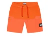 Weekend Offender Azeez Pocket Shorts Orange Fizz