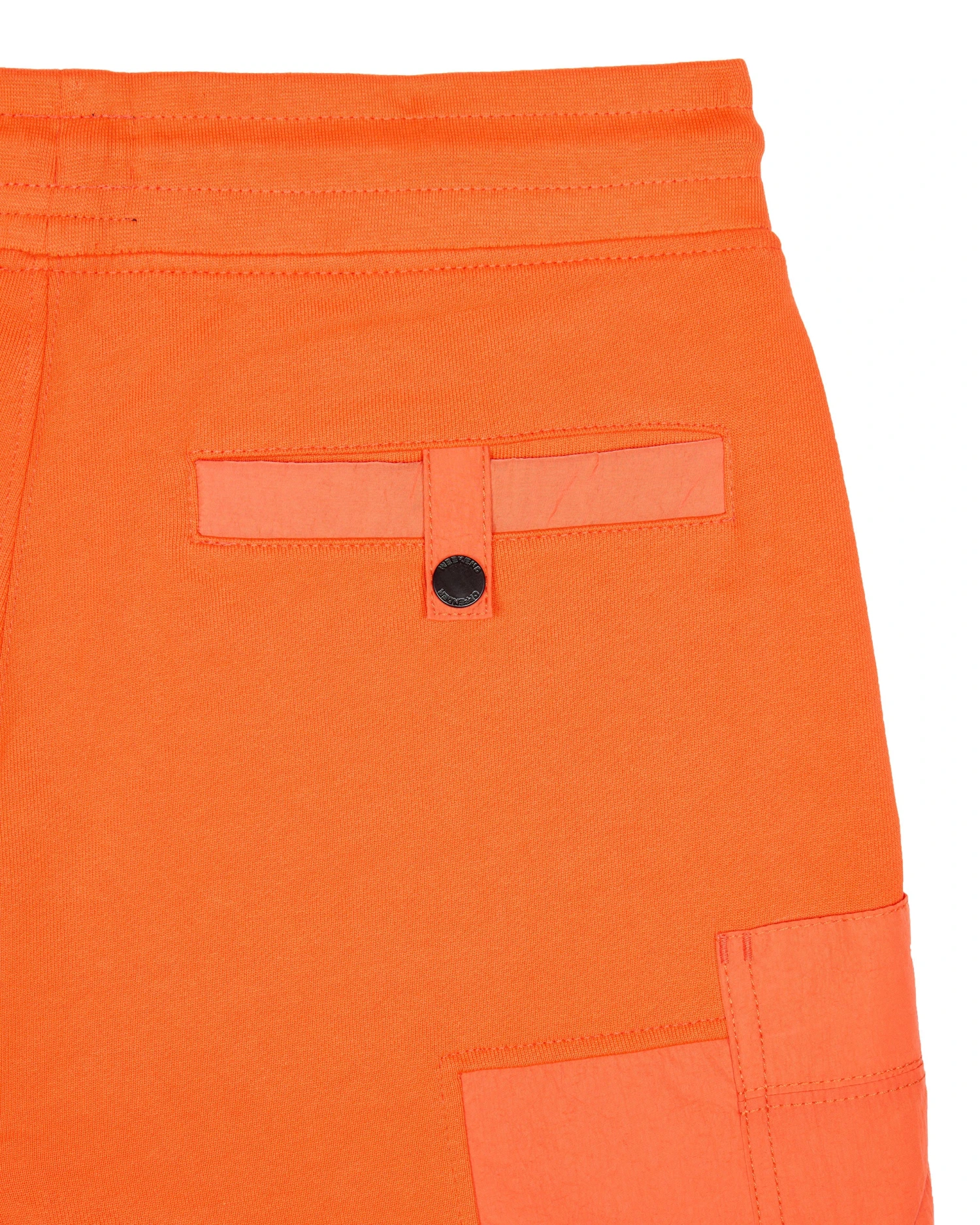 Weekend Offender Azeez Pocket Shorts Orange Fizz - Image 6