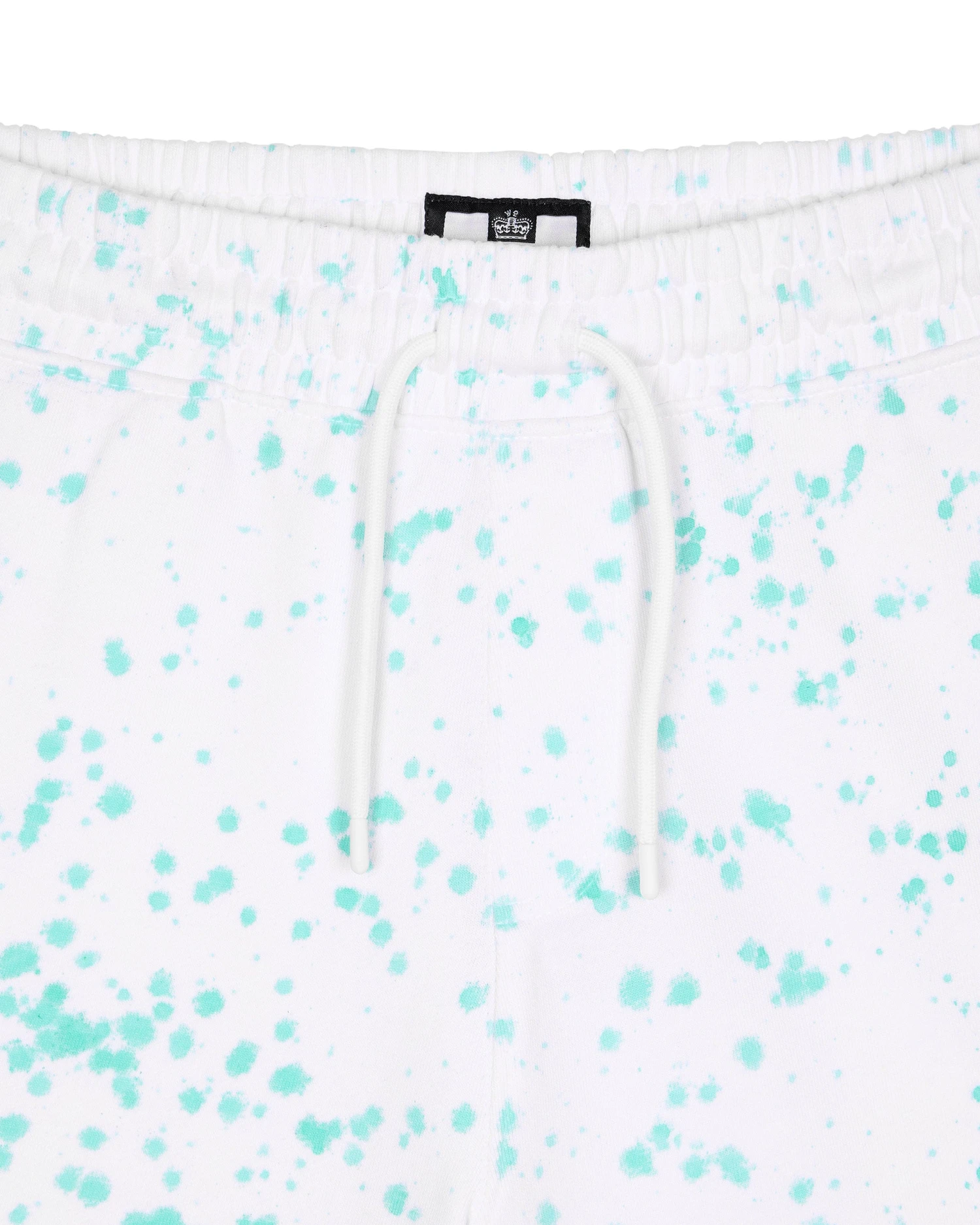 Weekend Offender Granados Tie Dye Shorts Aqua - Image 4